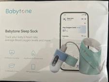 Babytone Smart Sock S1 Heart Rate & Oxygen Baby Safety Monitor for 0-36 Months