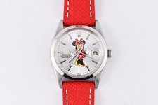 Rolex Precision 6694 | Acciaio inossidabile 34 mm | Quadrante Minnie Mouse
