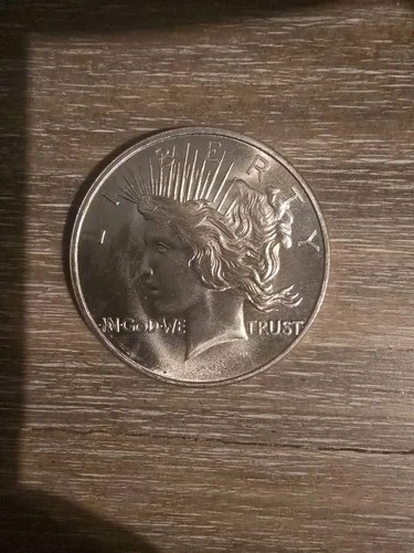 1 Troy oz .999 Silver Round - Peace Dollar Bullion  FREE SHIPPING!!!