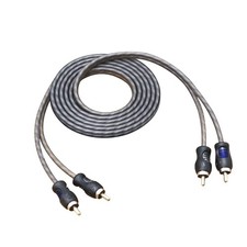RECOIL RCI-26 100 Oxygen Free Copper 6ft 2-Channel RCA Audio 6 feet, Black