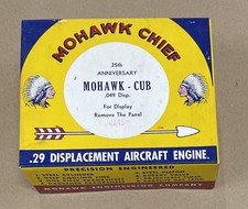 Mohawk Chief OK Cub .29 New old stock airplane engine in Box