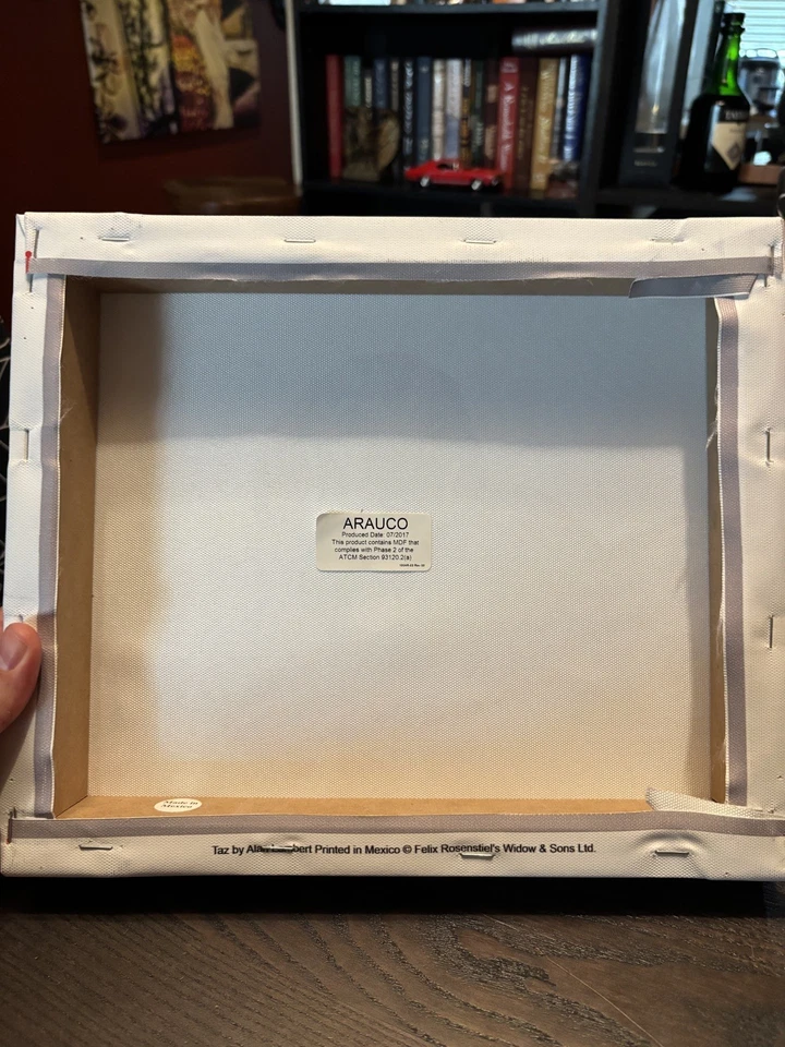 Colorido Weiner Perro Perro Pintura Lienzo Impresión Decoración  Foto 3 de 4