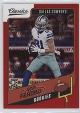 2021 Panini Classics Rookies Timeless Tributes Red /75 Simi Fehoko Rookie RC