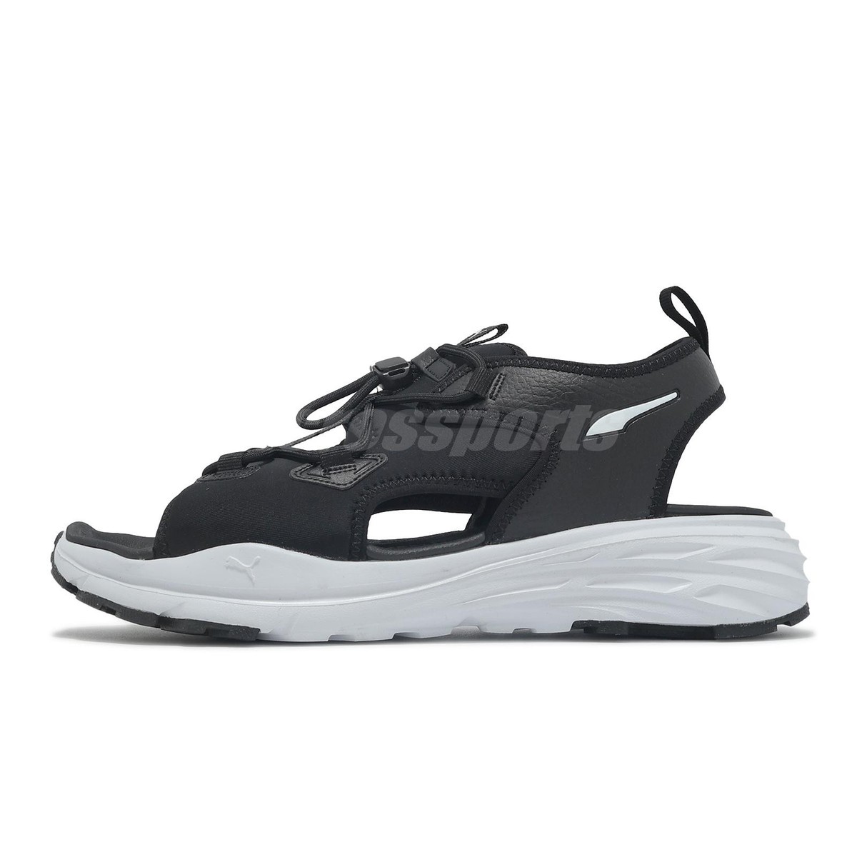 Puma Hypnotic Sandal Black White Men Unisex Casual Lifestlye