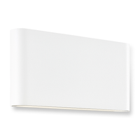 Brilliant | Welbie Led AußEnwandleuchte 17,5Cm Weiß | 1X Led Integriert, 14W Led
