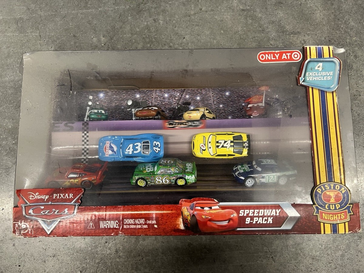 Disney Pixar Car Speedway 9-Pack Target Exclusive 4 Exclusive