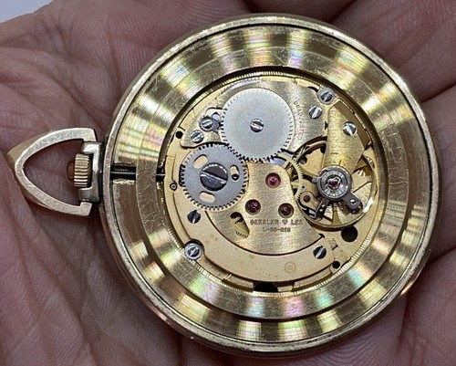 GENSLER LEE POCKET WATCH/TEMPO VERITAS L35-213 Runs - Picture 20 of 23