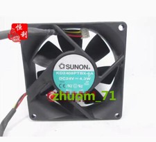 1PC SUNON KD2408PTBX-6A 8CM 8025 24V 4.3W inverter cooling fan