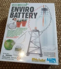 New. Factory sealed. Enviro battery, kid's experiment, electricity science kit 