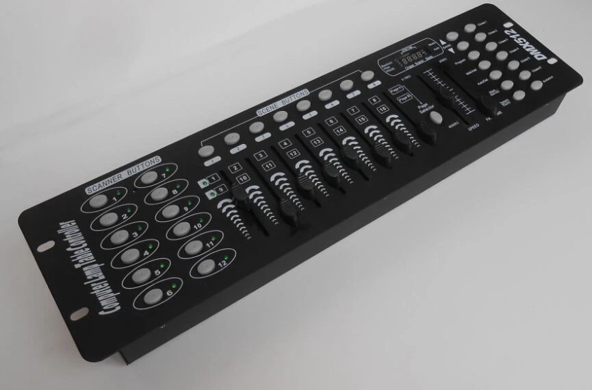 192CH DJ Lighting DMX 512 Controller,240 Scene DMX Controller Board Pro Lighting - Image 2 of 3