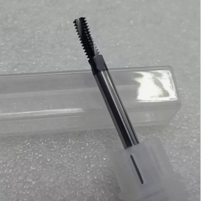 1/4''-18 NPT CARBIDE THREAD MILL - TiALN COATED FULL-THREAD -MILLING CUTTER