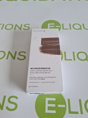Wunder 2 Wunderbrow Long Lasting Brow Gel + Dual Precision Brush 3g verpackt