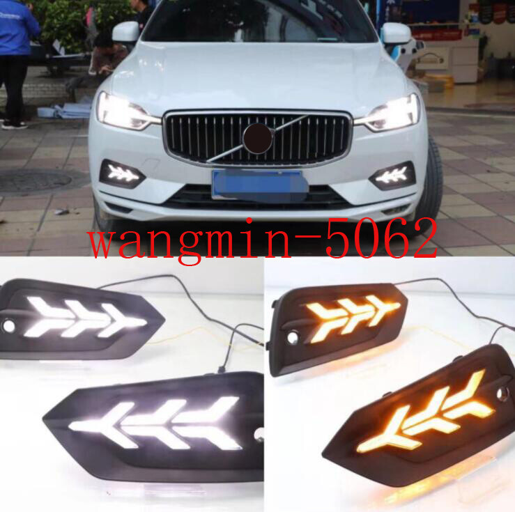 2018-2021 Volvo XC60 FOR DRL LED Daytime Running Lights Fog Lamp W