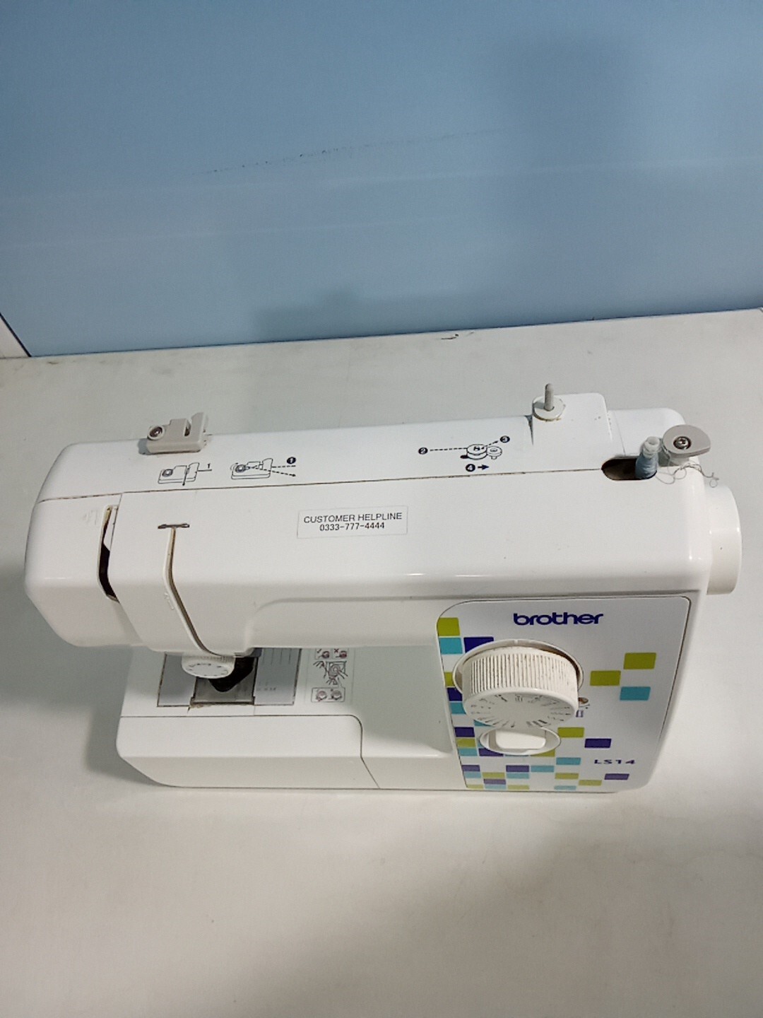 Brother LS14S Metal Chassis Sewing Machine Great Condition 787162940121