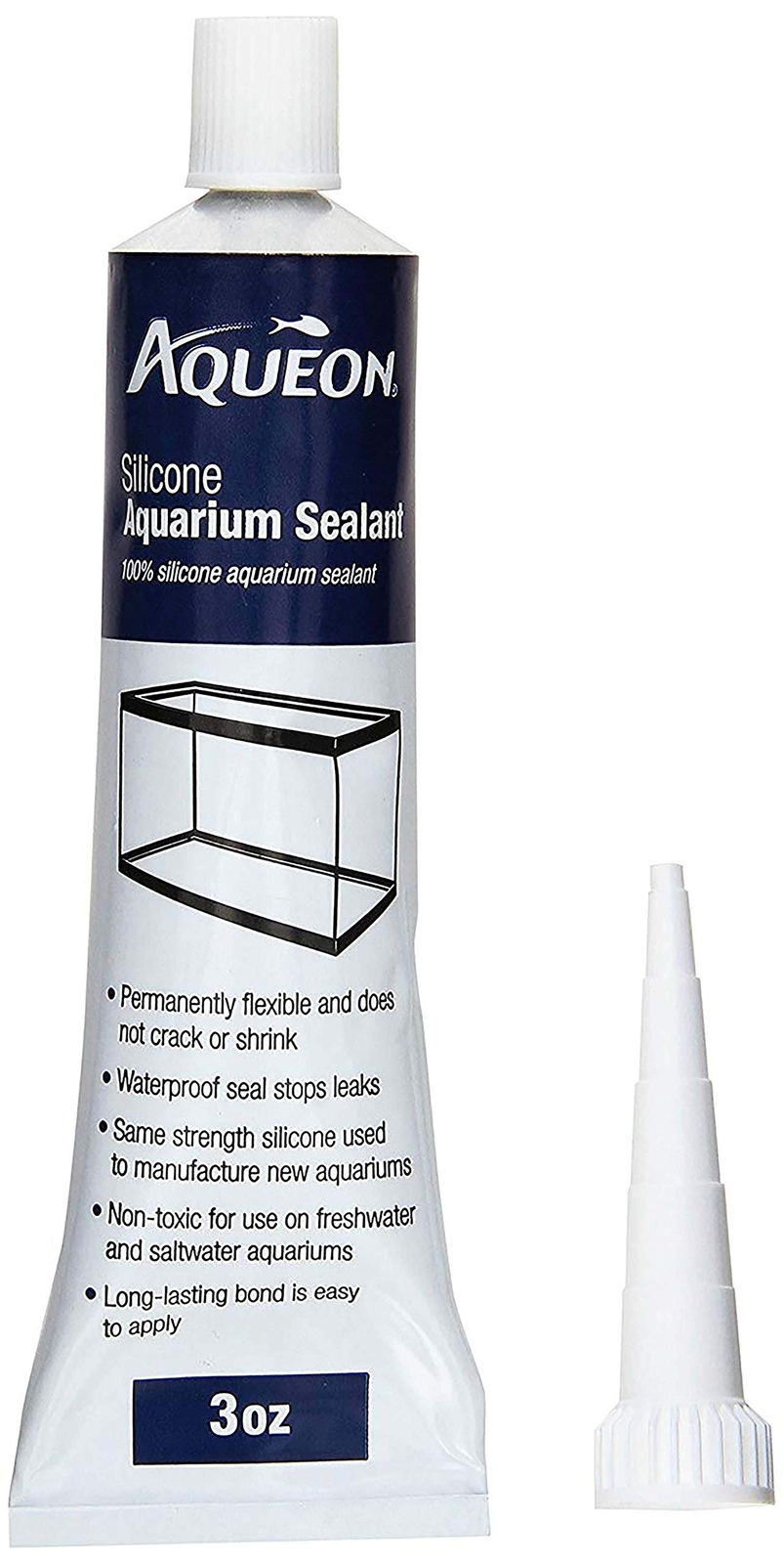tAquarium Silicone Repair & Sealant Sealer Waterproof Sealant Coating Clear