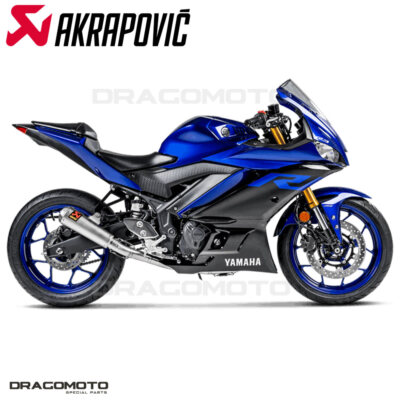 YAMAHA YZF-R25 R3 MT-03 Full exhaust AKRAPOVIC RC S-Y2R1-CUBSS | eBay