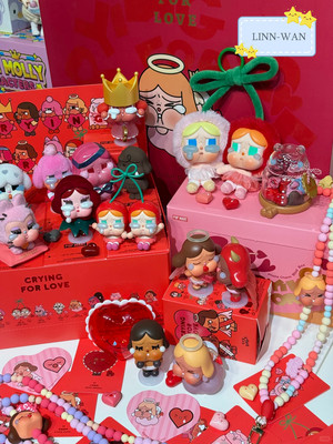 Genuine POP MART CRYBABY CRYING FOR LOVE Series Confirmed Figure Blind Box Gift！