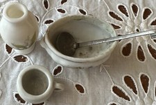 Children  s Antique German Toy Kitchen Miniatures Great For Roombox Or Doll House