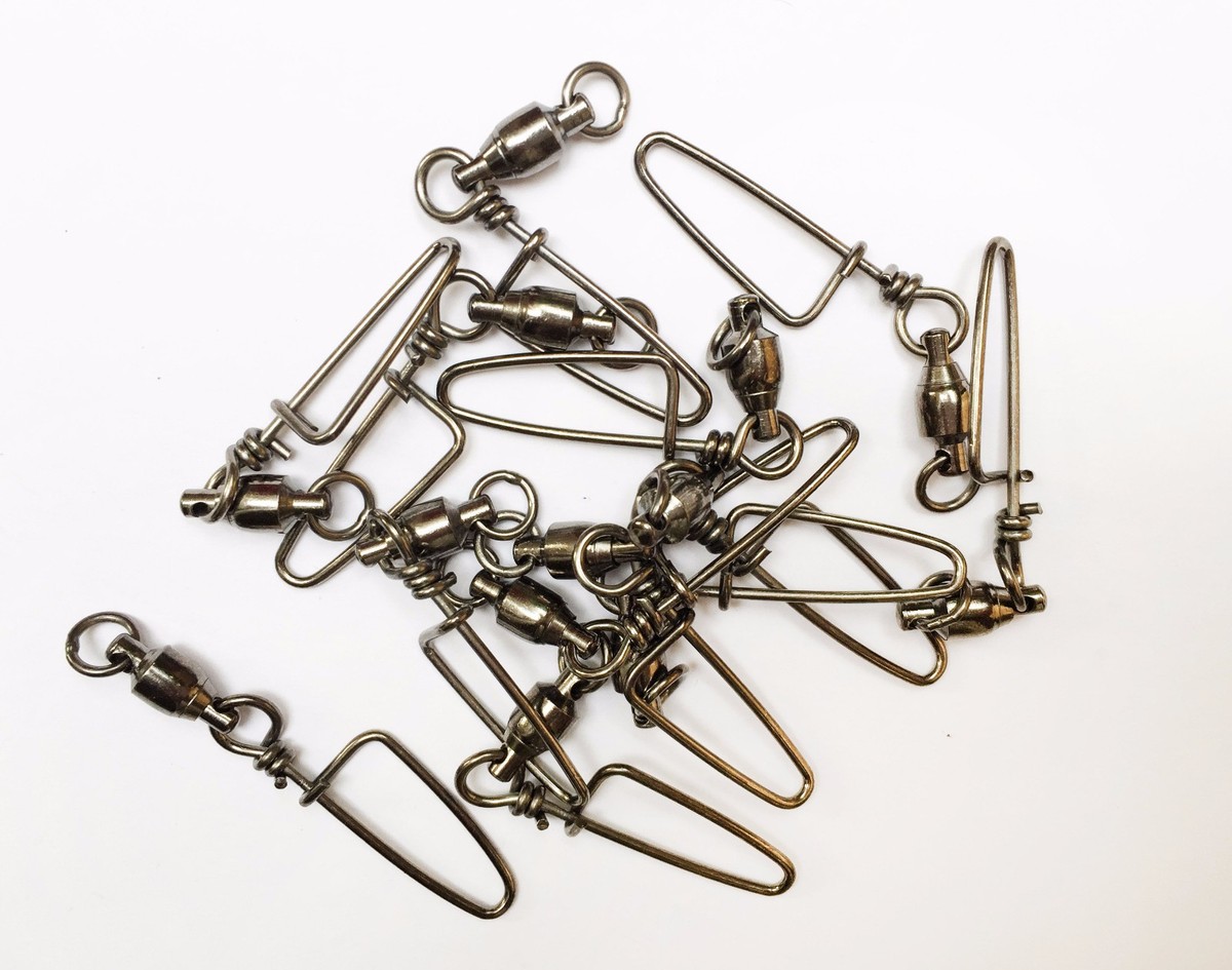 Offshore Tackle Coastlock Snap Ball Bearing Swivels Size #7 175lb