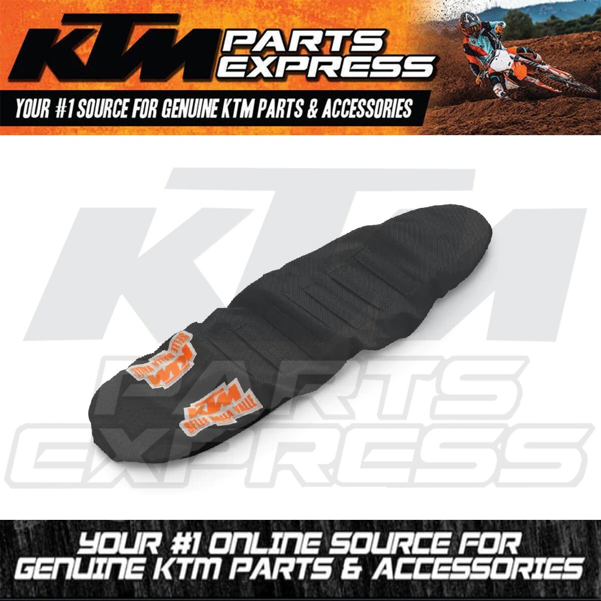 NEW KTM FACTORY SEAT COVER 125 150 250 300 450 XC XCW SXF FE