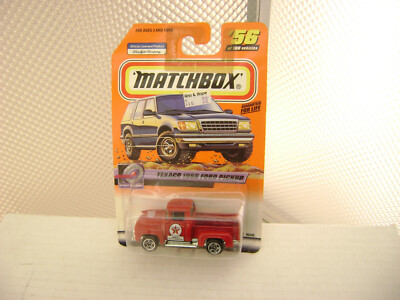 1999 MATCHBOX SUPERFAST #56 TEXACO 56 FORD PICKUP JIMMY'S AUTO SERVICE NEW