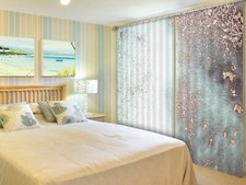 3D Pink Sequins ZHUA3477 Photo Curtain Window Blockout Fabric Amy 2023