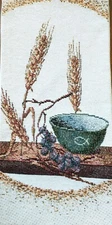 Bowl and Wheat Off-White Stole for Deacon from Ecumenicus