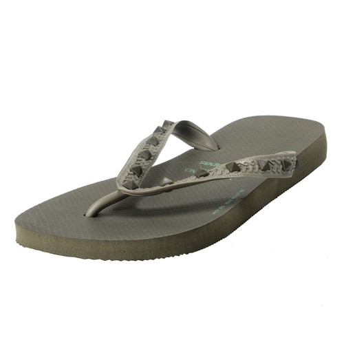 Valentino Garavani Havaianas Rockstud Ejército Gris Chanclas | eBay