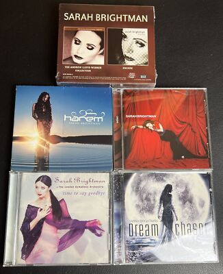 Sarah Brightman 6 CD Lot: Encore, Eden, Dream Chaser, Harem, Time To Say Goodbye