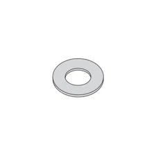 B-Line 1/4-FW-ZN, 1/4", Zinc Plated, Round, Flat Washer, 2pcs