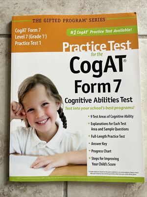 Practice Test for the CogAT? Form 7..., Mercer Publishi