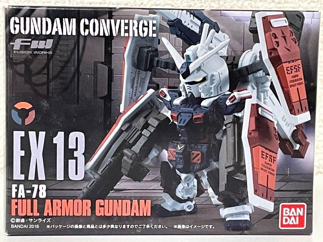 新規購入 GUNDAM eBay | Figure Thunderbolt FA-78 Armor Full EX13 CONVERGE 機動戦士ガンダム