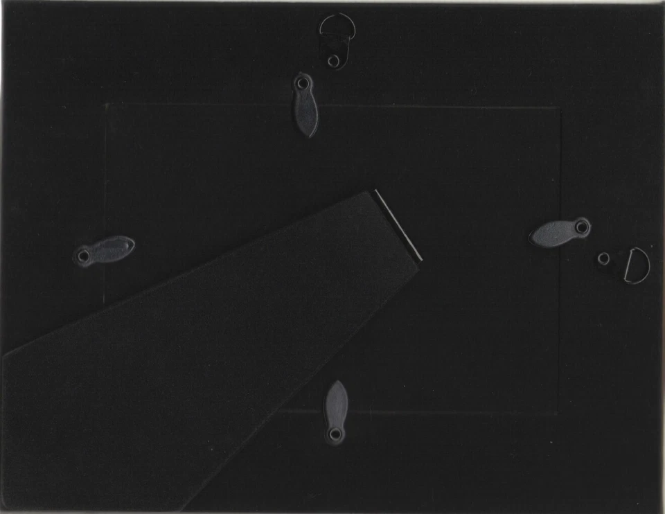 Marco de fotos de cuero sintético The Love Between a Father Daughter Lasts Forever Foto 3 de 4