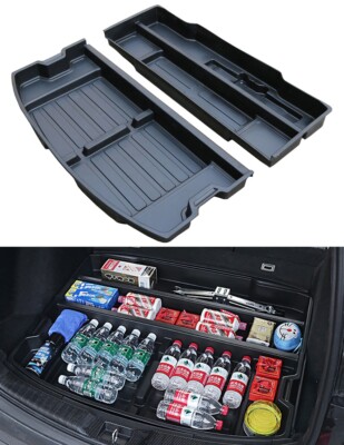 2017-2022 Honda CR-V Trunk Organizer Insert Cargo Rear Hatch Hidden Storage Box