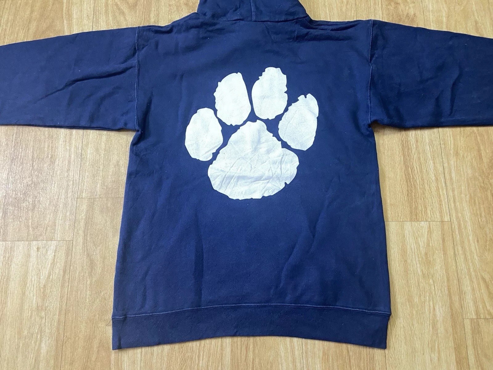 Sudadera con Capucha Hanes Vintage Printpro Ultimate Mediana Algodón Auténtica Altus Pawprint