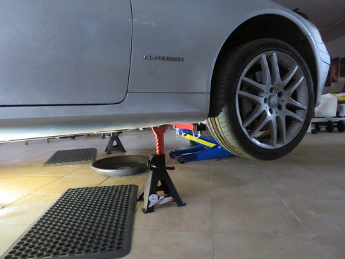 Cavalletti Per Auto VEVOR 3 Tonnellate - Supporti Per Assale Con Doppia Sicurezza, Altezza Regolabile 275-415mm - Foto 9