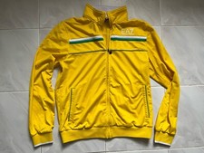 EA7 Yellow Brazil Tracksuit Top RRP 120 euro