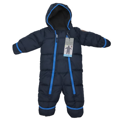 Free Country Little Explorer Navy Lined Infant Snow Suit Size 6-9 Months