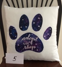 NEW Kitty Pillow - 17  Cat Pet Pillowcase Cover - 5 - Cat Rescue Fundraiser