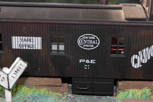 VINTAGE K-LINE K42401 NEW YORK CENTRAL CABOOSE YARD OFFICE ACCESSORY 0/027 - H1 - Picture 2 of 10