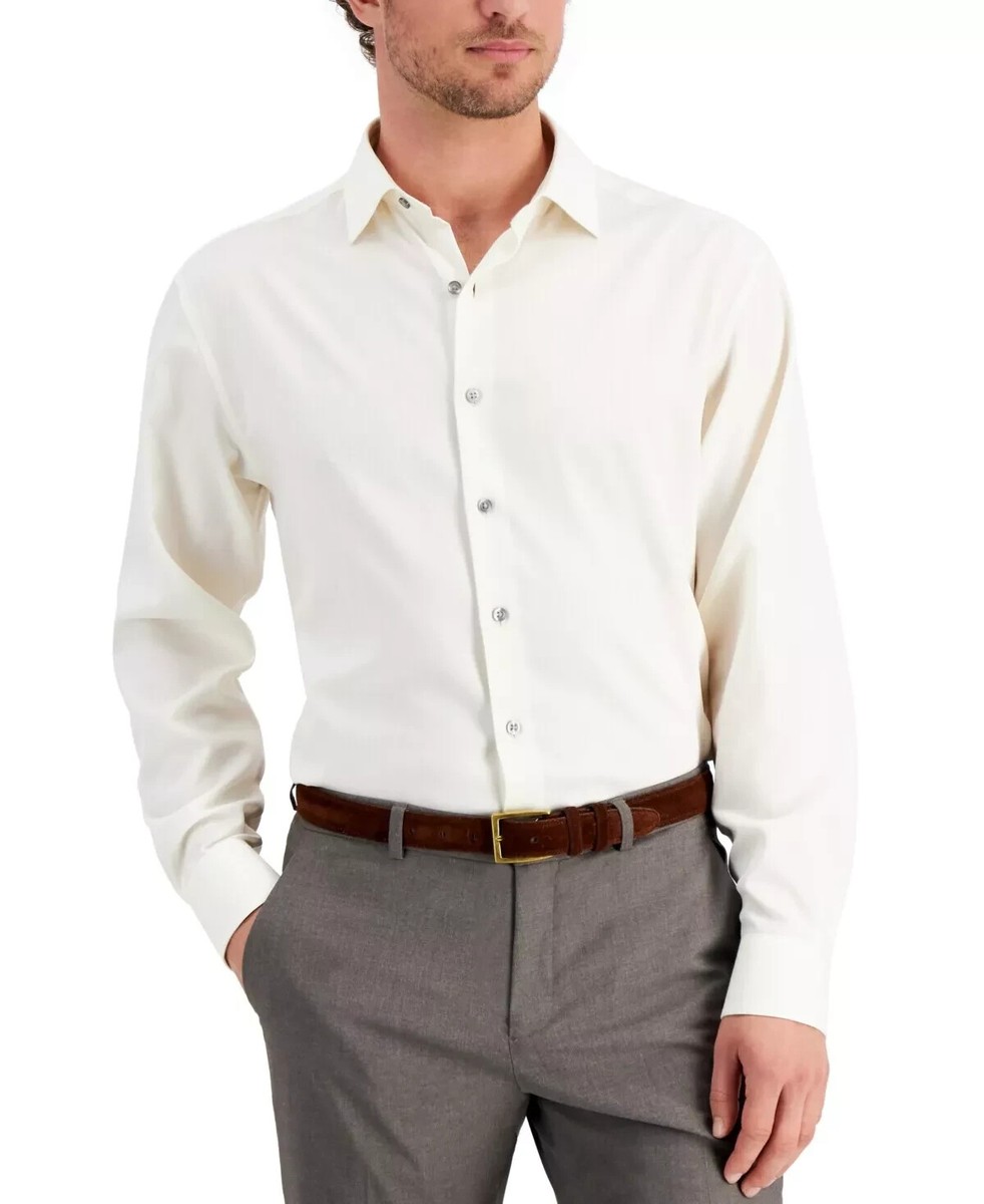 alfani performance dress shirts Alfani Men's Slim-Fit Long Sleeve Geo Pattern Button-Front Performance Dress Shirt, Exclusively at Macy's