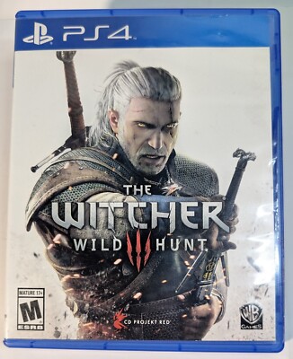 The Witcher III 3: Wild Hunt Sony Playstation 4 PS4 Tested and Working