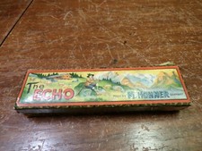 Vintage M. Hohner The Echo Hole Harmonica Germany No 605 G