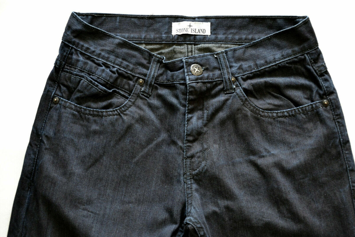 STONE ISLAND SL Mens Jeans Herren Jeans Size W30 Navy Blue STONE ISLAND SL Mens Jeans Herren Jeans Size W30 Navy Blue