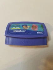 InnoTab Game Cartridge Bubble Guppies Pet Care School Day Vtech Tested Working