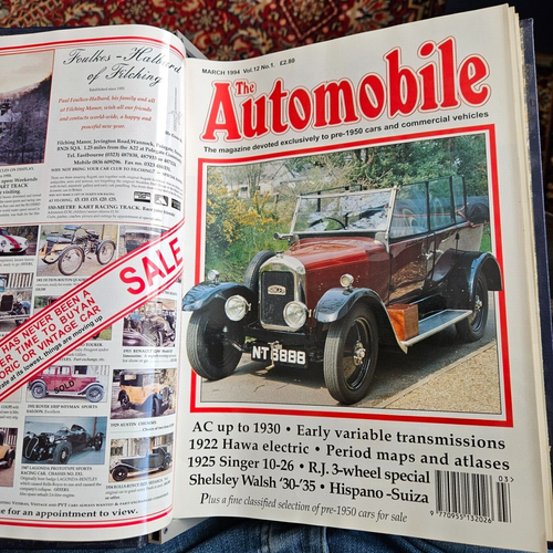 12 x COMPLETE SET 1994 The Automobile Car Magazines IN ORIGINAL BINDER -GT33 - Picture 3 of 18