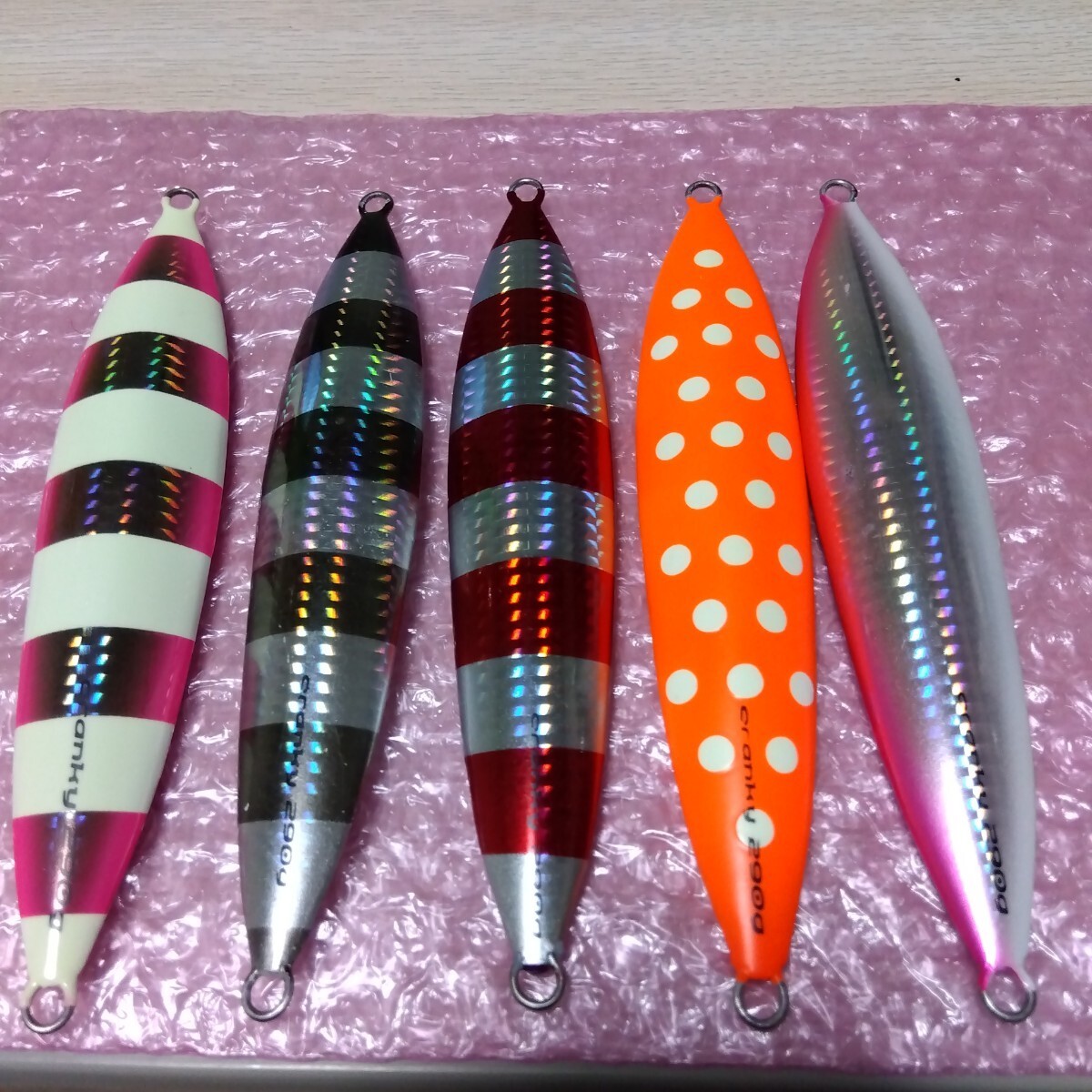 Sea Floor Control Slow Jigging Mid-Deep Sea SFC Metal Jig Cy 290g Set, with - Image 2