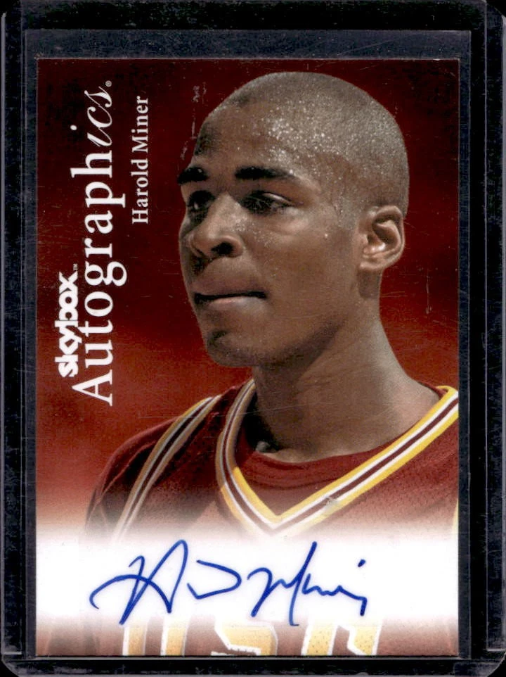 Harold Miner trading card
