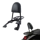 Sissy Bar Backrest Luggage Rack Baseplate Fit For Harley V-Rod Night Rod 07-11