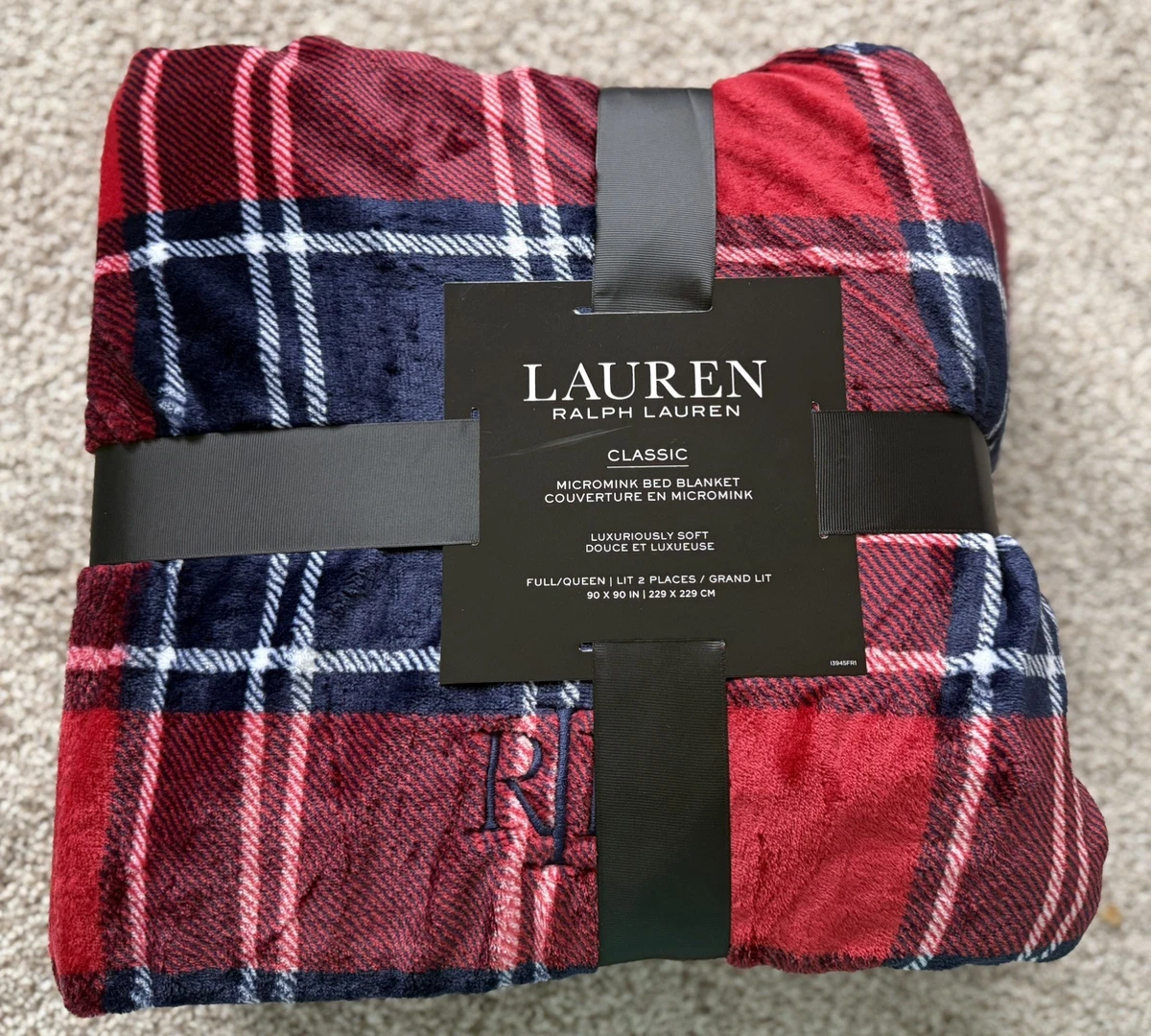 Ralph Lauren Polyester Plaid Blankets & Throws for sale | eBay